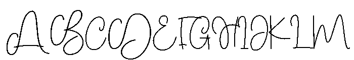 Thank Daddy Font UPPERCASE