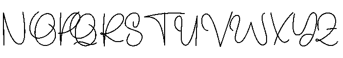 Thank Daddy Font UPPERCASE