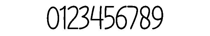 Thankful Handmade Font OTHER CHARS