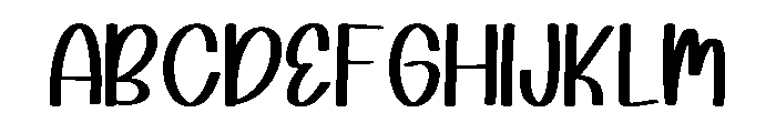 Thankful Remember Regular Font UPPERCASE