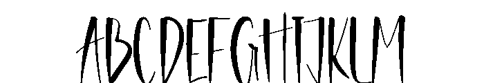 Thankful Valentine Font UPPERCASE