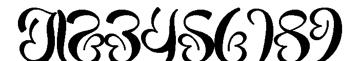 Thanks Beauty Font OTHER CHARS