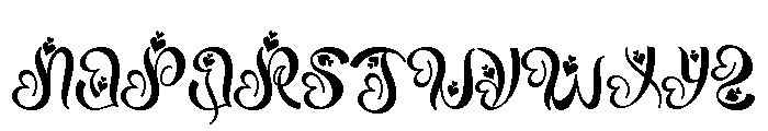 Thanks Beauty Font UPPERCASE