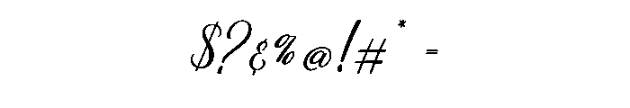 Thanks Pastel Font OTHER CHARS