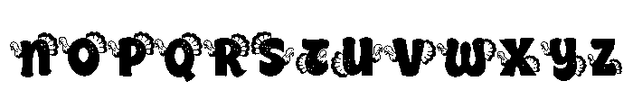 Thanksgiving Turkey Font UPPERCASE