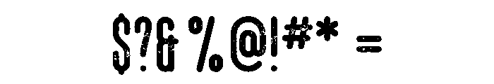 That Appeal Rough Font OTHER CHARS