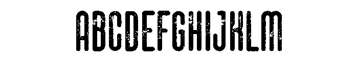 That Appeal Rough Font UPPERCASE