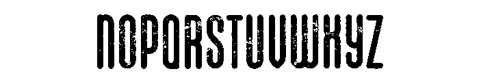 That Appeal Rough Font UPPERCASE