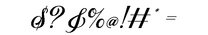 Thattien Font OTHER CHARS