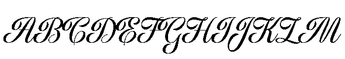 Thattien Font UPPERCASE