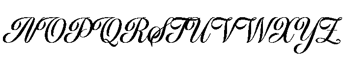 Thattien Font UPPERCASE