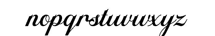 Thattien Font LOWERCASE