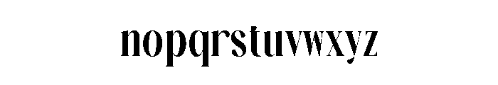 Thayang Font LOWERCASE
