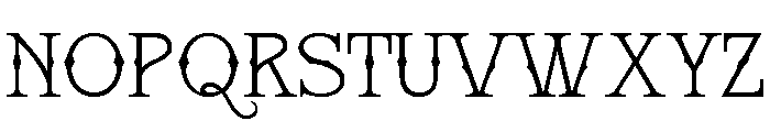 The Altar Sight Regular Font LOWERCASE
