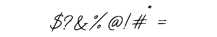 The Amiratte Font OTHER CHARS
