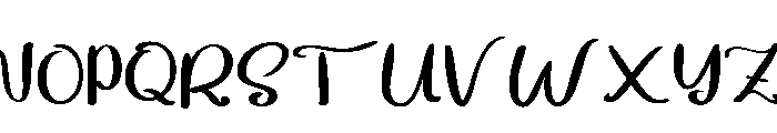 The Aremia Regular Font UPPERCASE