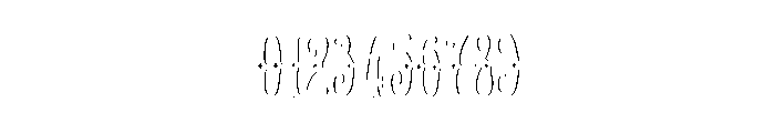 The Arkanes Decorative Elements Font OTHER CHARS