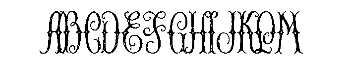 The Arkanes Handmade Regular Font UPPERCASE