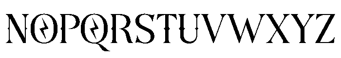 The Astoner Regular Font UPPERCASE