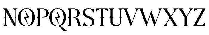 The Astoner Regular Font LOWERCASE