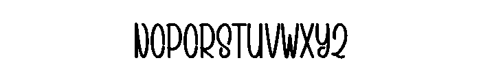 The Beachgoer Font UPPERCASE