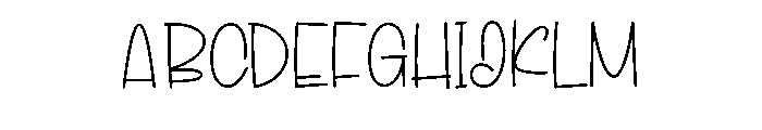 The Belive Font UPPERCASE