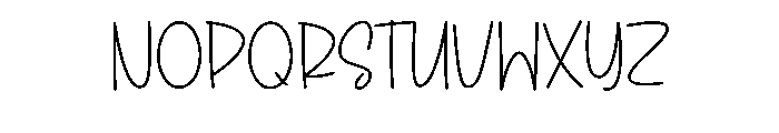 The Belive Font UPPERCASE