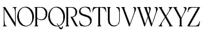 The Bilstein Editorial Cond Font UPPERCASE
