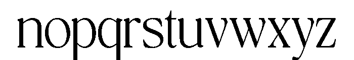 The Bilstein Editorial Cond Font LOWERCASE