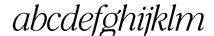 The Bilstein Editorial Italic FONT