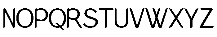 The Braven Regular Font UPPERCASE