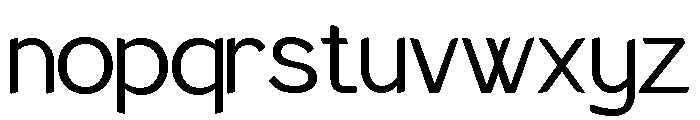 The Braven Regular Font LOWERCASE