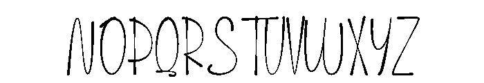 The Camellia Font UPPERCASE