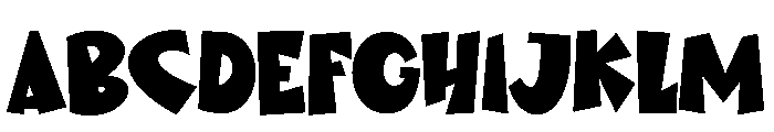 The Chapung Font UPPERCASE
