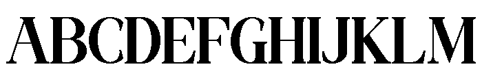 The Cherine Regular Font UPPERCASE