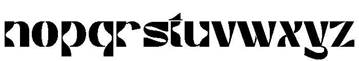 The Cherist Font LOWERCASE
