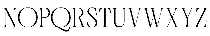The Choirs Regular Font UPPERCASE