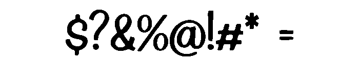 The_Claus Font OTHER CHARS