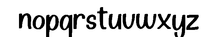 The_Claus Font LOWERCASE