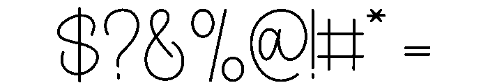 The Coco Font OTHER CHARS