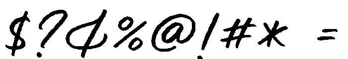 The Colorado Font OTHER CHARS