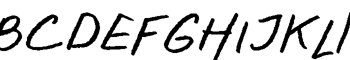 The Colorado Font UPPERCASE