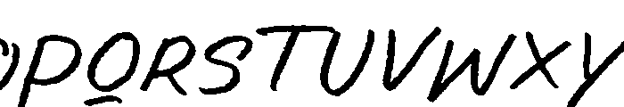 The Colorado Font LOWERCASE