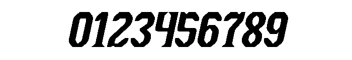The Cosmic Heart Bold Italic Font OTHER CHARS