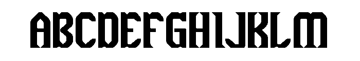 The Cosmic Heart Bold Font UPPERCASE