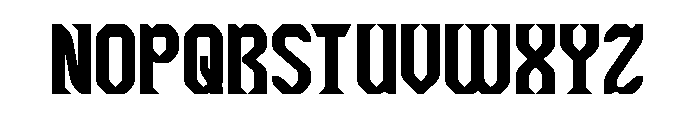 The Cosmic Heart Bold Font UPPERCASE