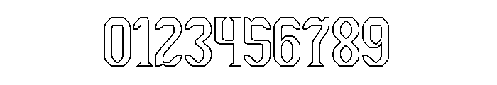 The Cosmic Heart-Hollow Font OTHER CHARS