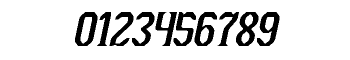 The Cosmic Heart Italic Font OTHER CHARS