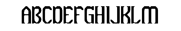 The Cosmic Heart-Light Font UPPERCASE