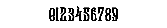 The_Count Font OTHER CHARS